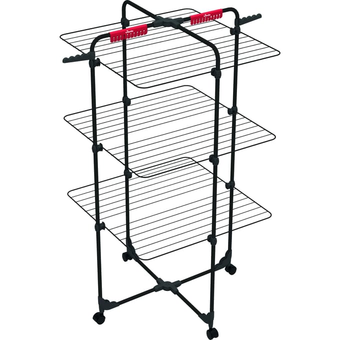 Vileda Mixer 3 Ultimate Droogrek (Black Edition) - Droogtoren - 30 m drooglengte - Flexibel