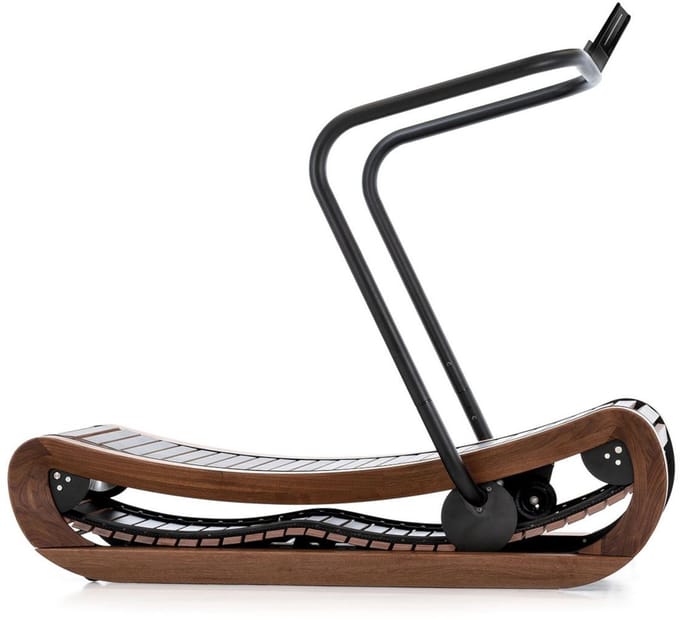 NOHRD Sprintbok V2 loopband Notenhout – gebogen design – stil