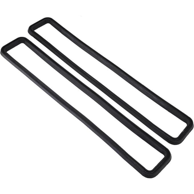 1 Paire Joint Caoutchouc d'Évent de Cloison pour Series SI II IIA III 90 110 Defender MUC4299 black