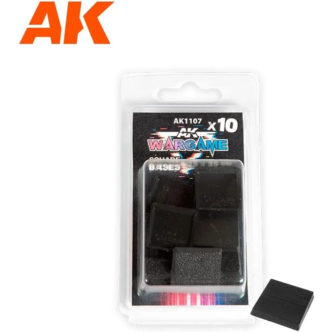 Vierkante bases voor figuren AK Interactive (x10)