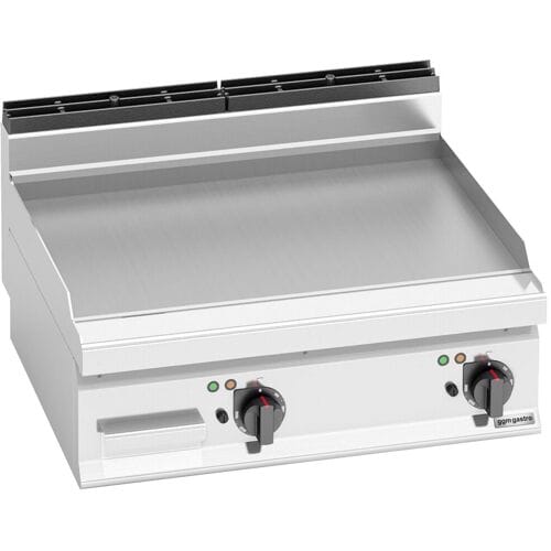 GGM Gastro Elektro Bratplatte - 9,6 kW - Glatt Zilver