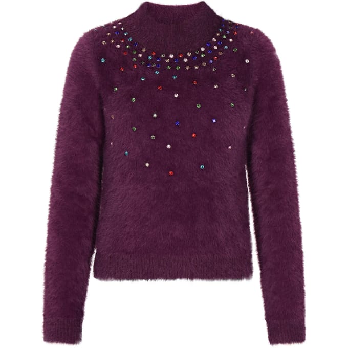Faina Jumper Dames pruim