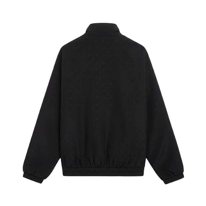 Lacoste Heren Cropped Track Jacket (Zwart)