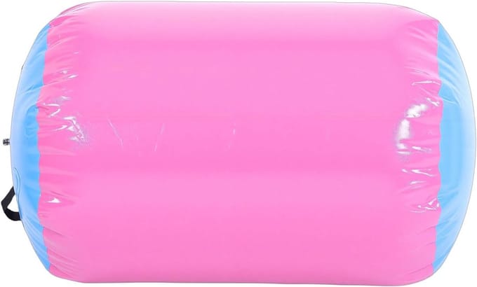 Gymnastiek Luchtroller - Opblaasbare Tuimelroller - Rughandspring Training - Versterkte Zijnaden - 60x80cm