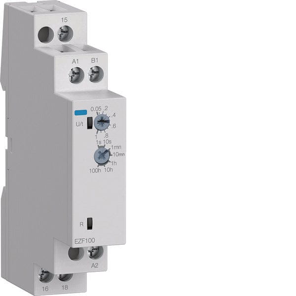 Uitschakeltijdrelais 24-240V AC/DC 50ms Tot 100h - EZF100