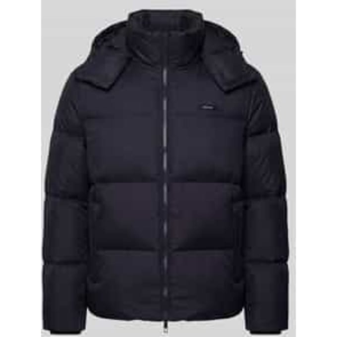 Regular fit donsjack met afneembare capuchon
