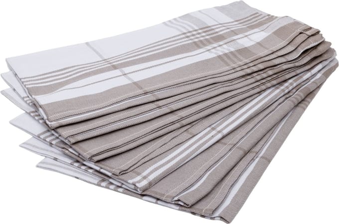 D&L Keukenhanddoeken Julianna - 50x70cm - 6 Stuks