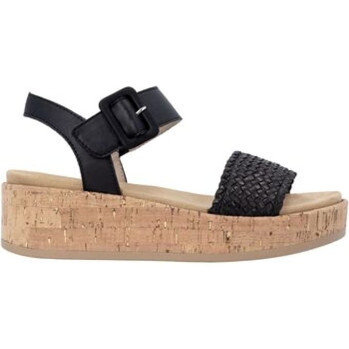 Sandalen met sleehak Remonte -