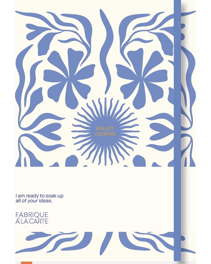A-Journal - Bullet Journal - A5 - Blanco - Abstract roze