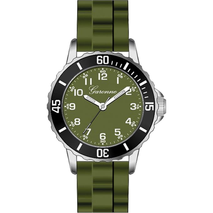 GARONNE KIDS 5ATM 30MM ARMY GREEN KQ29Q477