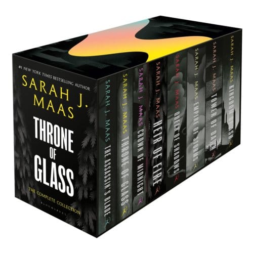 Trône de verre: La Collection Complète Coffret de 8 Livres Série Complète