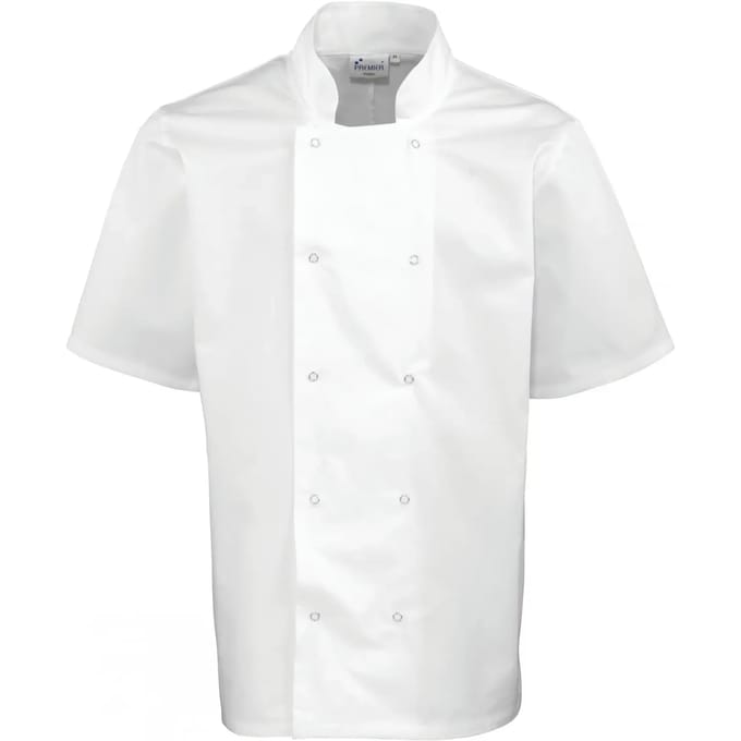 Schort/Tuniek/Werkblouse Unisex XL Premier White 65% Polyester, 35% Katoen