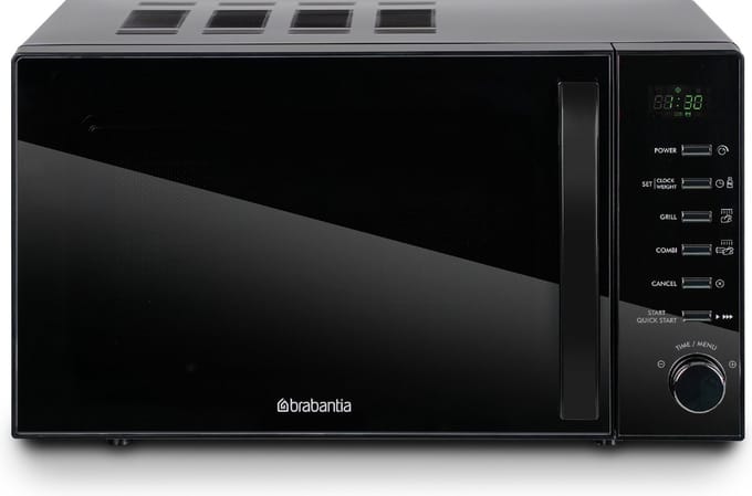 Brabantia BBEK1145DG Magnetron met Grillfunctie - Vrijstaand - 13 automatische kookprogramma's