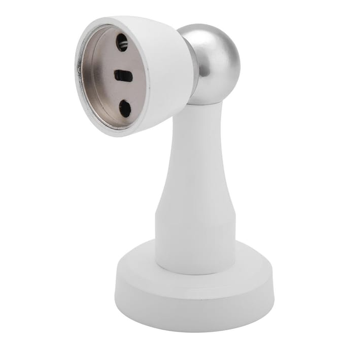 1 Set Roestvrij Staal Sterke Magneet Deurstopper Houder Solide Magnetische Deurvanger Accessoires White