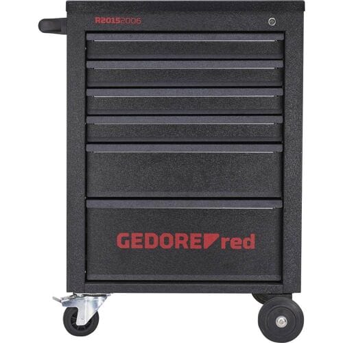 Gedore RED 3300012 Werkplaatswagen Plaatstaal Kleur (specifiek):Zwart
