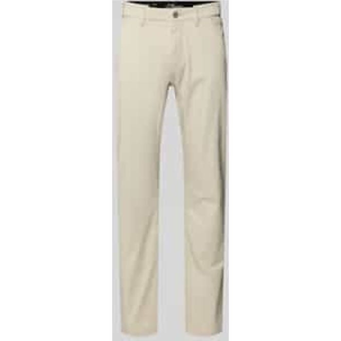regular fit chino van katoenmix