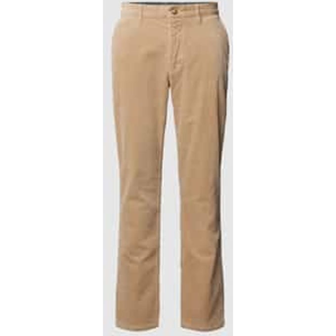 Ribcordbroek met stretch