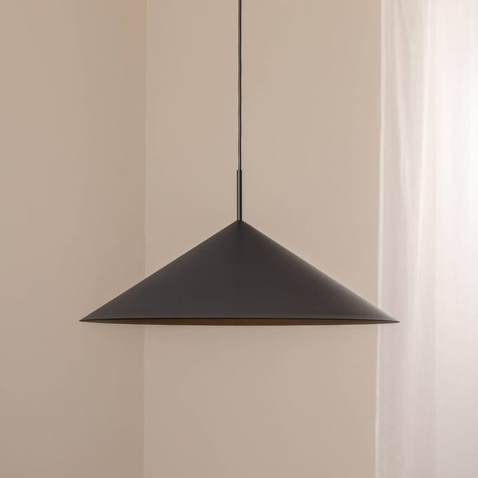 Eko-Light Kapitale hanglamp, zwart, 1-lamp, Ø 60 cm, GX53