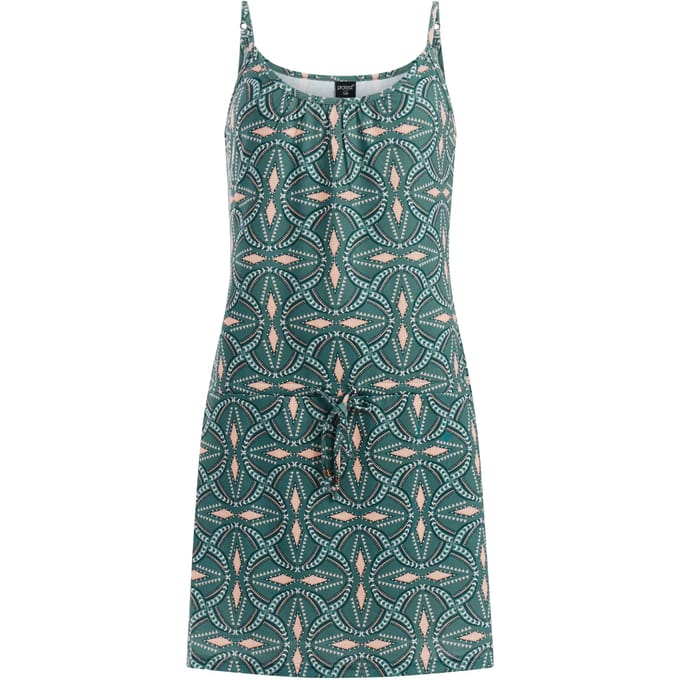 Protest PRTBounties - Mini-jurk Dames - Normale pasvorm - Knielengte - Spaghetti bandjes - Crème