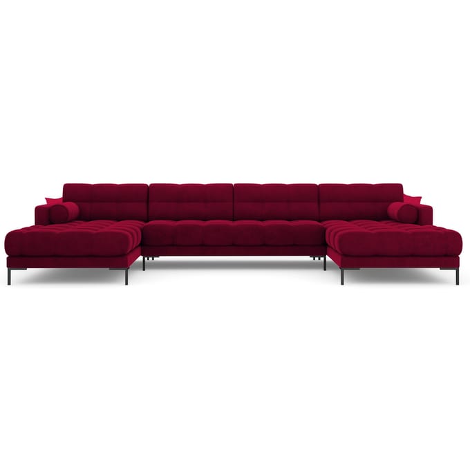 U-hoekbank Bali velvet | Cosmopolitan Design