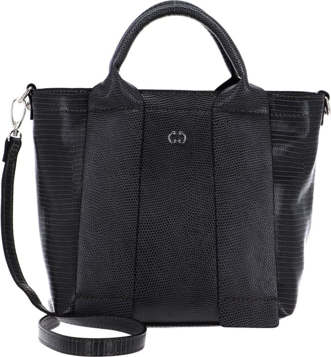 GERRY WEBER Handtas Schoudertas Colour Full Leaves Handbag SHZ Darkgrey Grijs