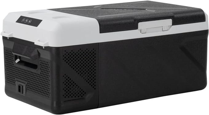 Koelbox - Mini Koelkast - Kamperen en Reizen - Compressor Koeling - 15 Liter - Zwart