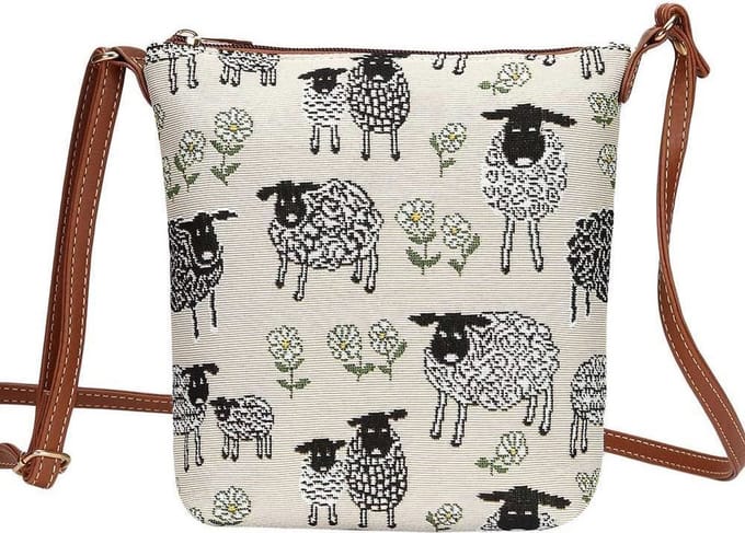 Signare - Elegant smal tasje - Gobelin - Schaap - Schapen
