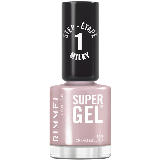 Rimmel Super Gel Nail Polish 110 Cream&amp;Blend 12 ml