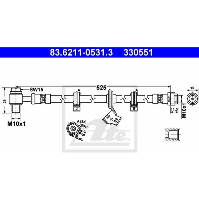 Remleiding ATE 83.6211-0531.3