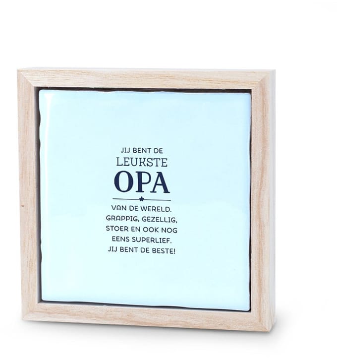 Liefs in een lijstje - Jij bent de leukste opa