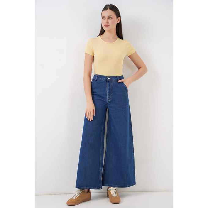 Hoge Taille Wijde Jeans