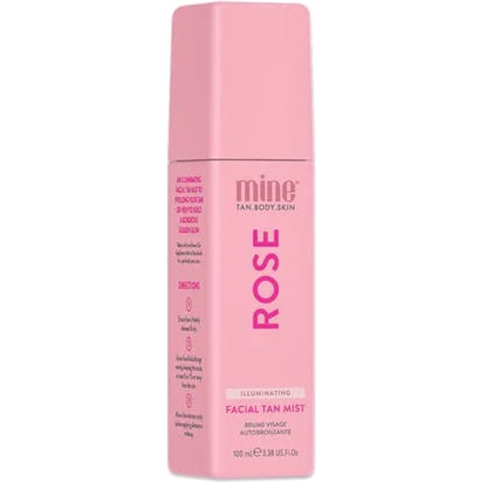 MineTan Rose Illuminating Facial Tan Mist 100 ml