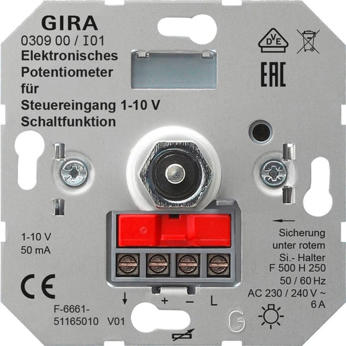 Gira Basic Unit Dimmer - 030900 - E2TUE