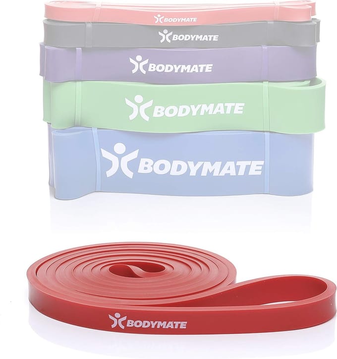 Elastische Weerstandsband 208 cm voor Krachttraining en Flexibiliteit – Voor Beginners en Professionals