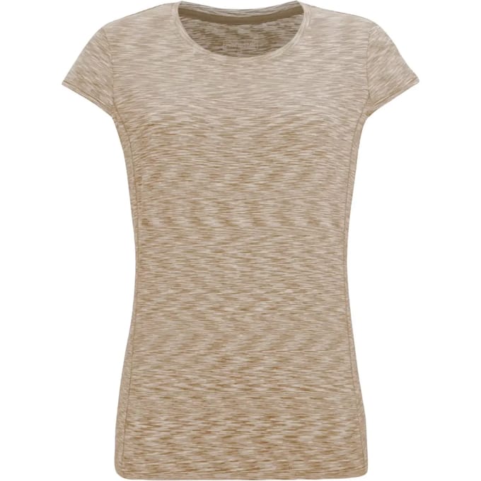 Regatta T-shirt Korte Mouwen Hiking Dames Textuurpatroon
