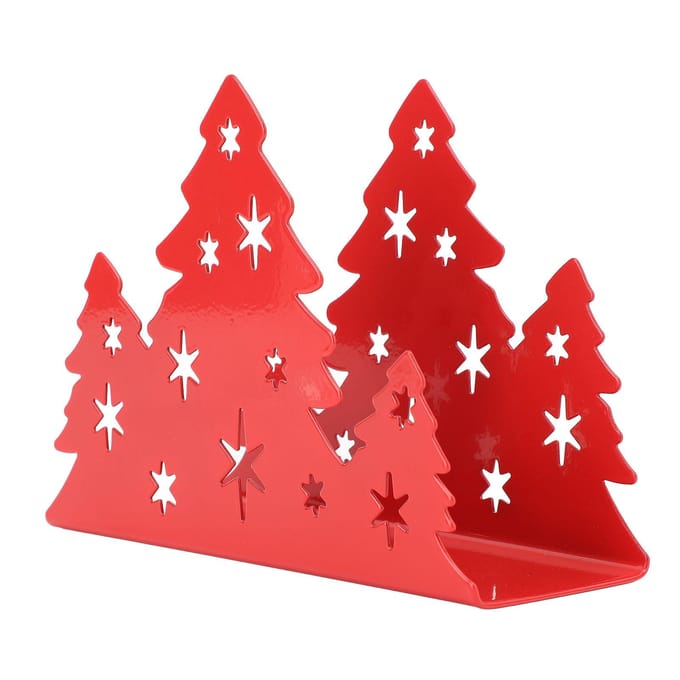 Servethouder RVS Kerstboomvormige Tissuepapier Handdoekrek Opberghouder voor Thuis red