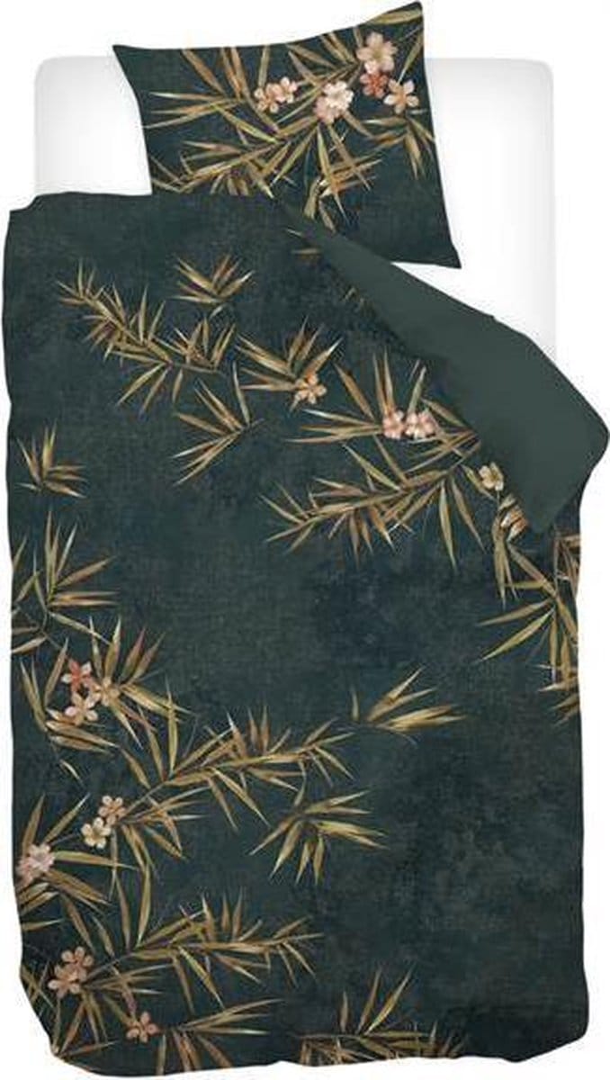 Snoozing Bamboo - Dekbedovertrek - Eenpersoons - 140x200/220 cm - Multi kleur
