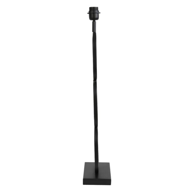 Light & Living Tafellamp Lutika 69cm - Mat Zwart (excl. kap)