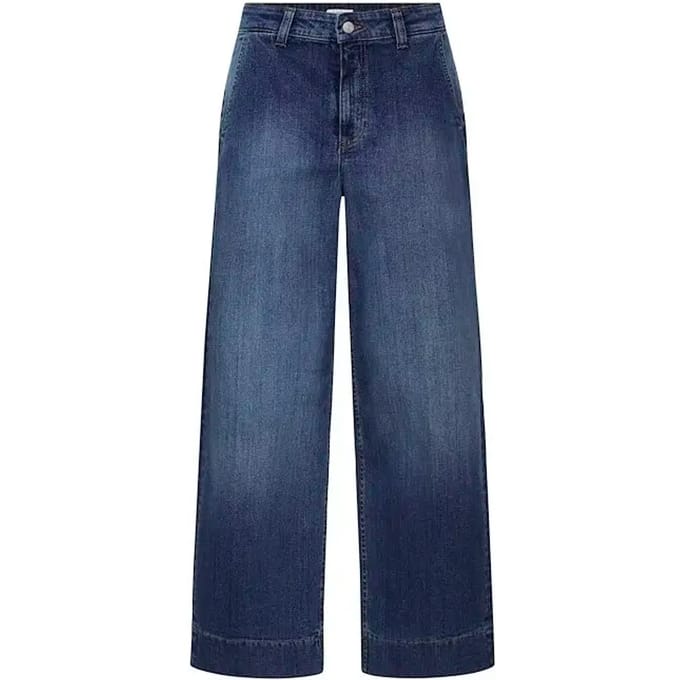 b.young - BYKOMMA CROPPED JEANS - Dames - Regular fit jeans