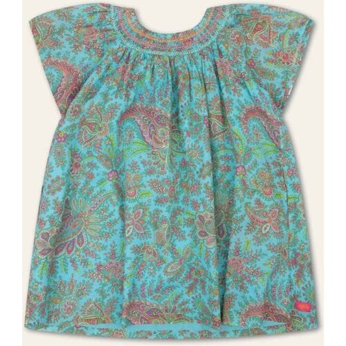 Oilily Dashion Jurk- maat122/7yr Turquoise