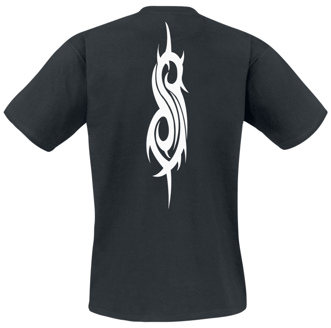 Slipknot T-shirt - White Logo - S tot 5XL - zwart