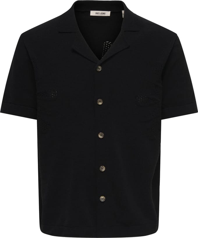 ONLY&SONS - ONSJAM LIFE REG SS SHIRT KNIT - Heren - Cardigans