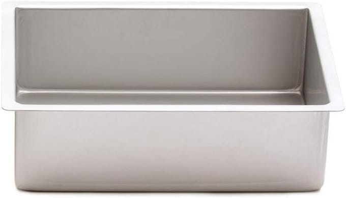 Professionele Rechthoekige Bakvorm 30x40x10 cm - Geanodiseerd Aluminium