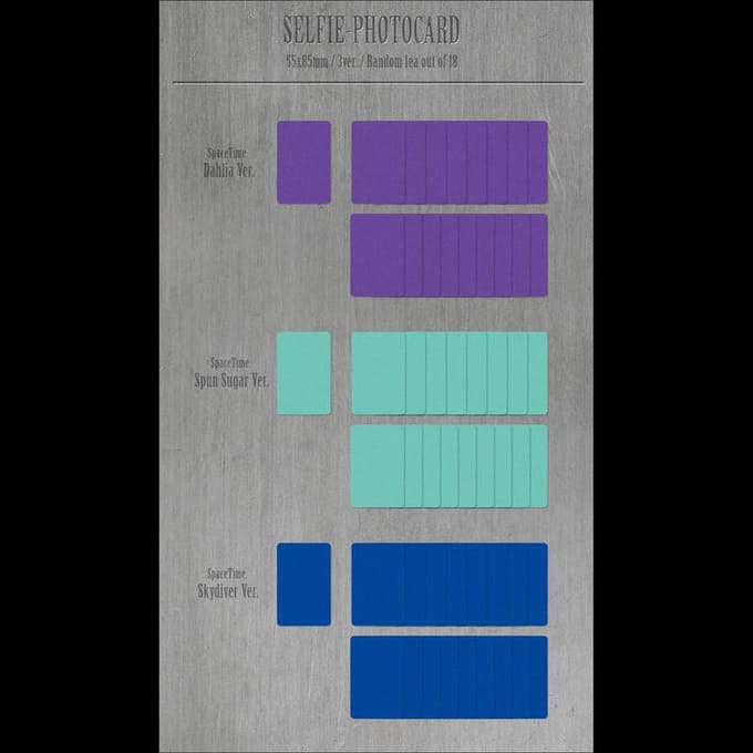 ONF [Kippenvel] 6e Mini-album Random,No poster gray