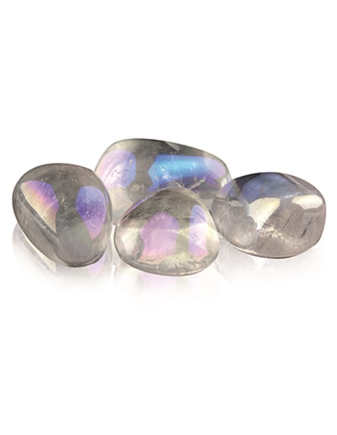 Angel Aura 50 gr. trommelstenen (mt2-3) (gecoat)