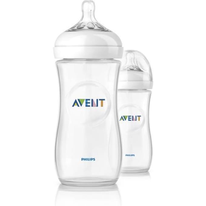 PHILIPS AVENT 2Biberons de 330ml Naturel SCF696/27