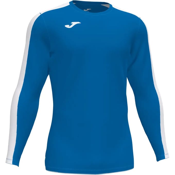 Joma Academy III Voetbalshirt Lange Mouw Heren - Royal / Wit | Maat: 2XL-3XL