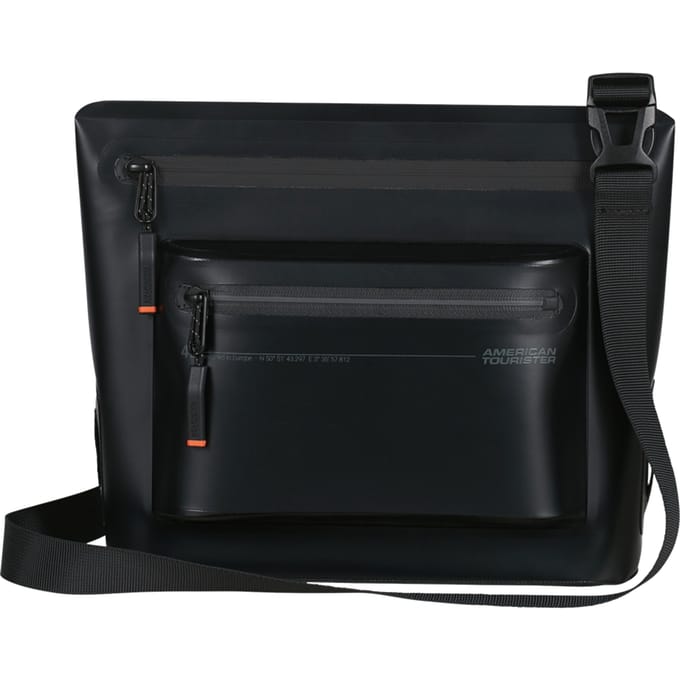 American Tourister schoudertas Colourdry Bag True Black zwart
