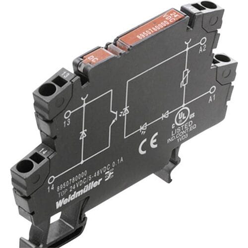 Weidmüller Halfgeleiderrelais 8951160000-1 0.1 A Schakelspanning (max.): 230 V/AC 1 stuk(s)