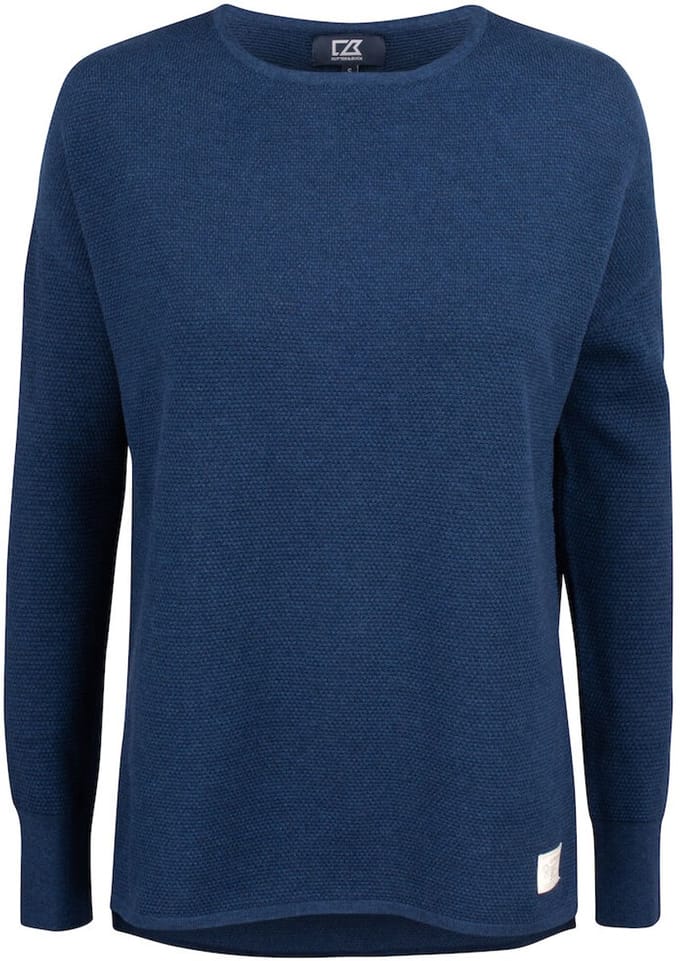Cutter & Buck Carnation Sweater Dames 355427 - Navy Melange - S